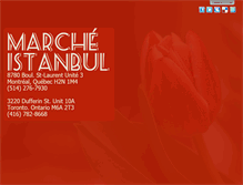 Tablet Screenshot of marcheistanbul.com